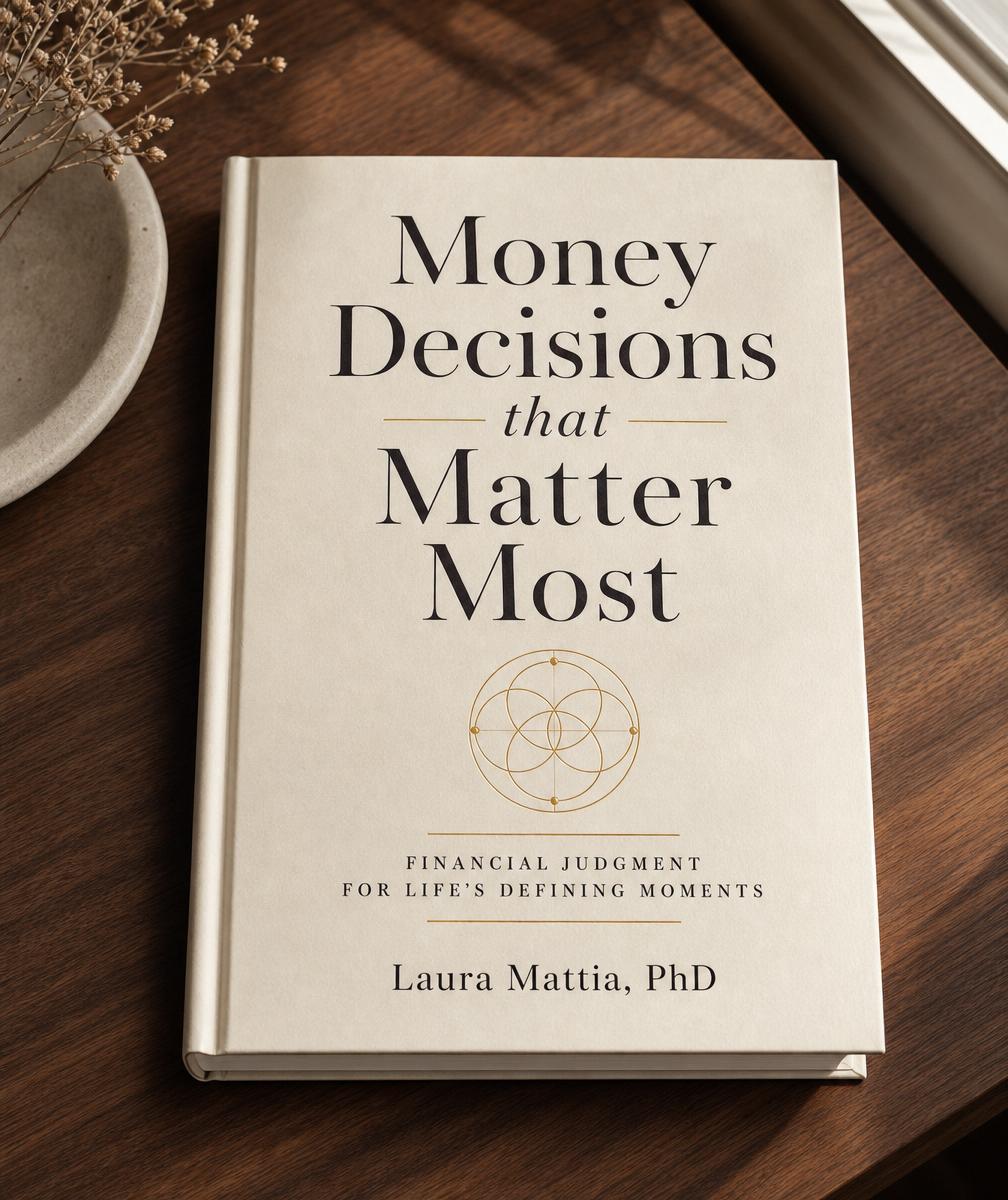 Cover of The Money Decisions that Matter Most by Laura Mattia, PhD